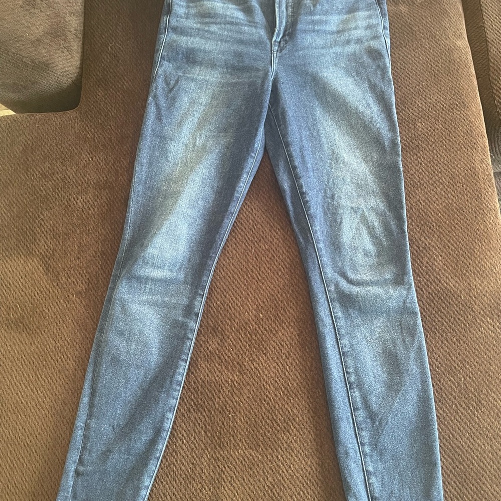 Good American Women's Light Blue Skinny Jeans